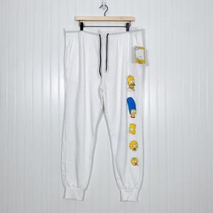 The Simpsons Womens Jogger Sweatpants Size XXXL Lounge Colorful Pockets NWT